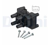 DELPHI GN10205-12B1 Bobine d'allumage pour FORD,MAZDA,VOLVO