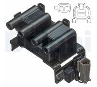 DELPHI GN10837-12B1 Bobine d'allumage