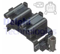 DELPHI GN10837-12B1 Bobine d'allumage pour KIA RIO Kombi (DC)