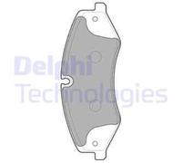 DELPHI Kit Plaquettes De Frein Avant Pour Land Rover Range LP2187