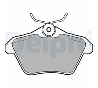DELPHI LP1018 Kit de plaquettes de frein, frein à disque pour ALFA ROMEO,LANCIA