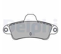 DELPHI LP1242 Kit de plaquettes de frein, frein à disque pour FORD