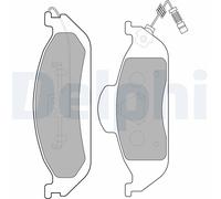 Delphi Kit de plaquettes de frein LP1299 pour Mercedes-Benz Classe M Avant 1998-2005