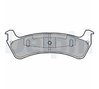 DELPHI LP1635 Kit de plaquettes de frein, disque de frein de stationnement pour