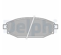 DELPHI LP1665 Kit de plaquettes de frein, frein à disque pour GALLOPER,HYUNDAI,M