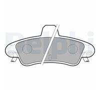 DELPHI LP1725 Kit de plaquettes de frein, frein à disque pour FORD