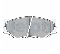 DELPHI LP1806 Kit de plaquettes de frein, disque de frein de stationnement pour