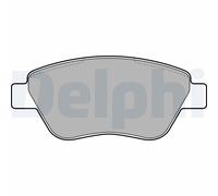 DELPHI LP1899 Kit de plaquettes de frein, frein à disque pour FIAT,LANCIA