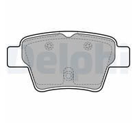 DELPHI LP1926 Kit de plaquettes de frein, frein à disque pour BYD,CITROËN,CITROË