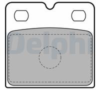 DELPHI LP2112 Kit de plaquettes de frein, frein à disque pour ASTON MARTIN,AUDI,