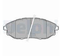 DELPHI LP2183 Kit de plaquettes de frein, frein à disque pour CHEVROLET,CHEVROLE