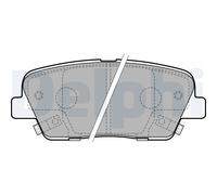 DELPHI LP2202 Kit de plaquettes de frein, frein à disque pour GENESIS,HYUNDAI,KI