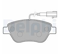 DELPHI LP2230 Kit de plaquettes de frein, disque de frein de stationnement pour
