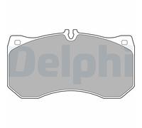 DELPHI LP2713 Kit de plaquettes de frein, frein à disque pour AUDI