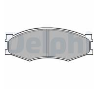 DELPHI LP358 Kit de plaquettes de frein, disque de frein de stationnement pour I