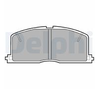 DELPHI LP460 Kit de plaquettes de frein, disque de frein de stationnement pour T