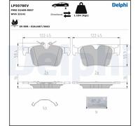 DELPHI LP5078EV Kit de plaquettes de frein, frein à disque pour POLESTAR,VOLVO