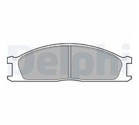 DELPHI LP726 Kit de plaquettes de frein, frein à disque pour NISSAN