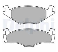 DELPHI LP756 Kit de plaquettes de frein, frein à disque pour SEAT,VW