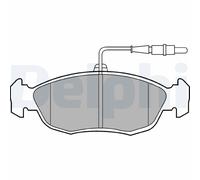 DELPHI LP793 Kit de plaquettes de frein, disque de frein de stationnement pour C