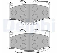 DELPHI LP854 Kit de plaquettes de frein, disque de frein de stationnement pour B