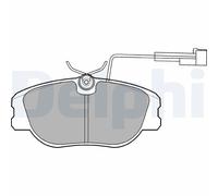DELPHI LP875 Kit de plaquettes de frein, frein à disque pour ALFA ROMEO,FIAT,LAN