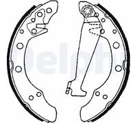 DELPHI LS1625 Set Mâchoire de Frein,Frein Stationnement pour Audi Seat Skoda VW