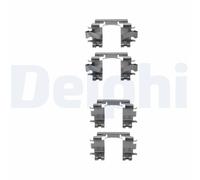 DELPHI LX0298 Kit d'accessoires, plaquette de frein à disque pour HONDA
