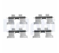 Kit de montage de plaquettes de frein LX0467 DELPHI pour SSANGYONG KIA HYUNDAI