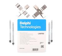 Kit d'accessoires, plaquette de frein DELPHI LX0703