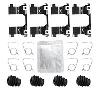 Delphi Kit d'accessoires plaquette de frein à disque LX0744 Avant