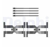 DELPHI LX0796 Kit d'accessoires, plaquette de frein à disque