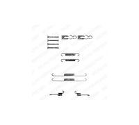 DELPHI LY1238 Kit d'accessoires mâchoire de frein Arrière