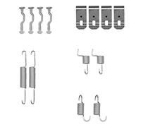 DELPHI LY1351 Kit d'accessoires mâchoires de frein de stationnement Arrière