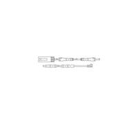 DELPHI LZ0210 Kit de contact témoin d'usure de plaquette de frein Jeu d’essieux Avant