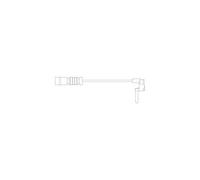 DELPHI LZ0230 Kit de contact témoin d'usure de plaquette de frein Jeu d’essieux