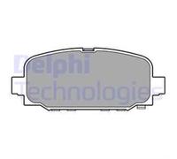 DELPHI Plaquette de Freins Bremsbelegsatz Arrière Convient pour Jeep Compass