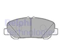 DELPHI Plaquette de Freins Bremsbelegsatz Avant Convient pour Toyota Previa III