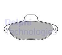 DELPHI Plaquette de Freins Bremsbelegsatz Avant Système Bosch pour Ford Ka