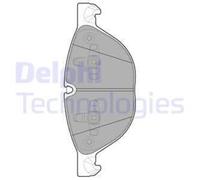 DELPHI Plaquette de Freins Bremsbelegsatz Avant Système Teves pour BMW X5 X6