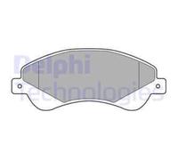 DELPHI Plaquettes De Frein Ensemble De Plaquettes Avant Pour Ford Transit Bus