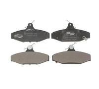 DELPHI Plaquettes de freins Arrière avec indicateur d'usure sans accessoires LP1420 Compatible avec CHEVROLET CAMARO, SSANGYONG MUSSO FJ, DAEWOO Musso SUV, PONTIAC FIREBIRD