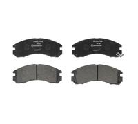 DELPHI Plaquettes de freins Avant avec indicateur d'usure sans accessoires LP871 Compatible avec PEUGEOT 4007 VU, VV, CITROËN C-Crosser SUV EP, VU, VV, MITSUBISHI OUTLANDER III GGW, GFW, ZJ