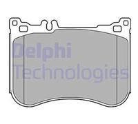 DELPHI Plaquettes de freins Avant sans accessoires LP2445 Compatible avec MERCEDES-BENZ Berline W213 Break S213 Classe S Berline W222, V222, X222 Coupé C238