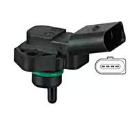 DELPHI PS10098 Capteur de pression d'admission | Compatible avec: SEAT AROSA, CORDOBA, IBIZA II, INCA, VW CADDY II Großraumlimousine, CADDY II Kasten/Großraumlimousine