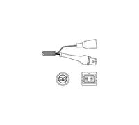 DELPHI Sonde lambda ES10240-12B1 Sonde-doigt chauffé devant le catalyseur 985mm