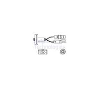 Sonde lambda Sonde-doigt ES10258-12B1 DELPHI pour MERCEDES-BENZ 190