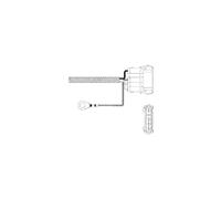 DELPHI Sonde lambda ES11010-12B1 Sonde-doigt chauffé 985mm