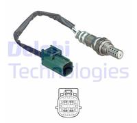 DELPHI Sonde lambda ES20643-12B1 Sonde planaire chauffé devant le catalyseur 270mm