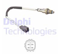 DELPHI Sonde lambda ES21254-12B1 Sonde planaire chauffé après catalyseur 390mm